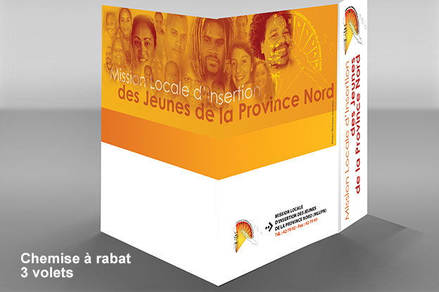 Chemise a rabat mij nord