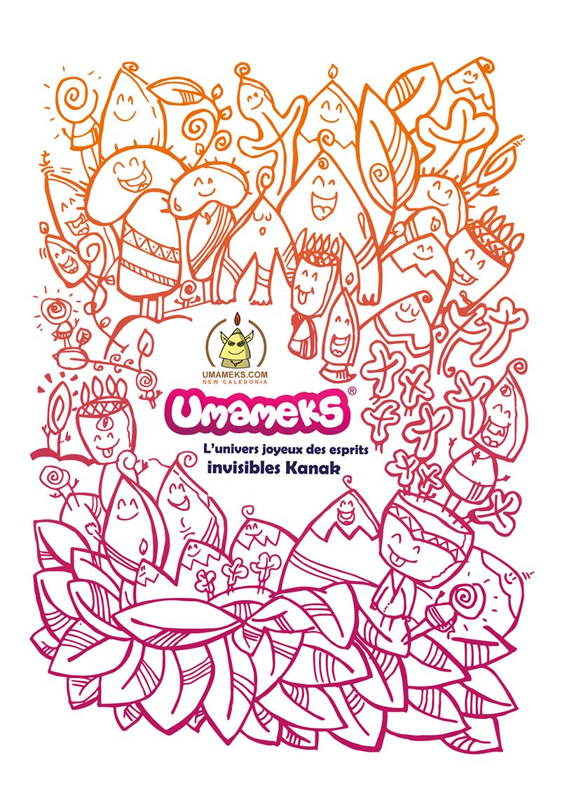 Umameks motif tshirt v2 okk